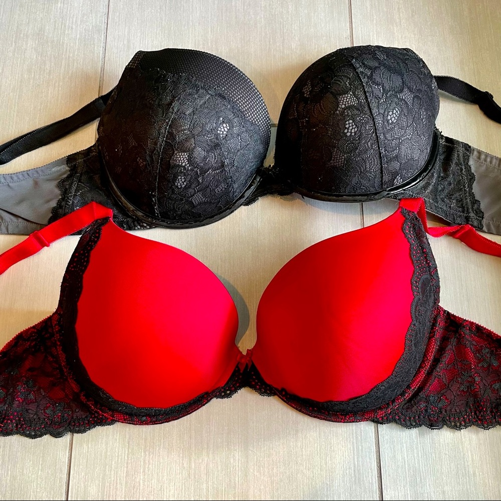 2 pack 42DD sexy torrid push up bras